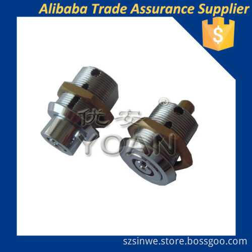 High security cylinder lock with 2 tubular keys 6200